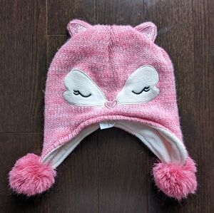 sz:L/2-4yrs Children's Place Owl Winter hat toque; Toddler